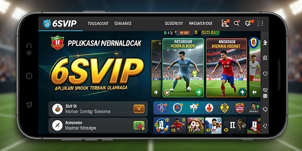 Screenshot utama <strong>6SVIP</strong> menampilkan pengalaman taruhan Sportsbook yang seru.