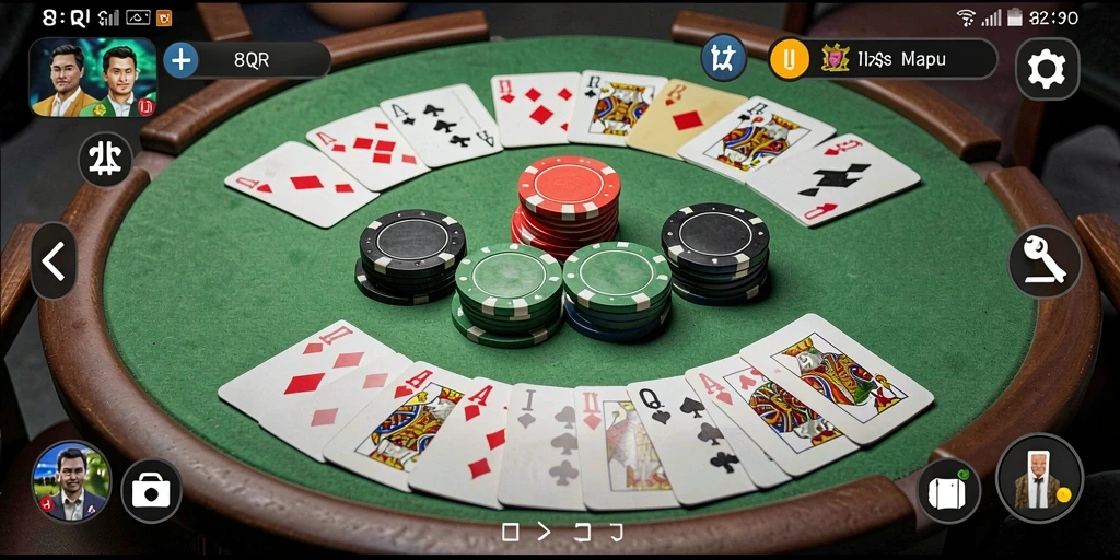 Tampilan gameplay seru dan interaktif di 8QR.