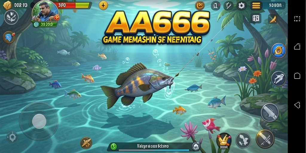 Tangkapan ikan menakjubkan dalam gameplay AA666.