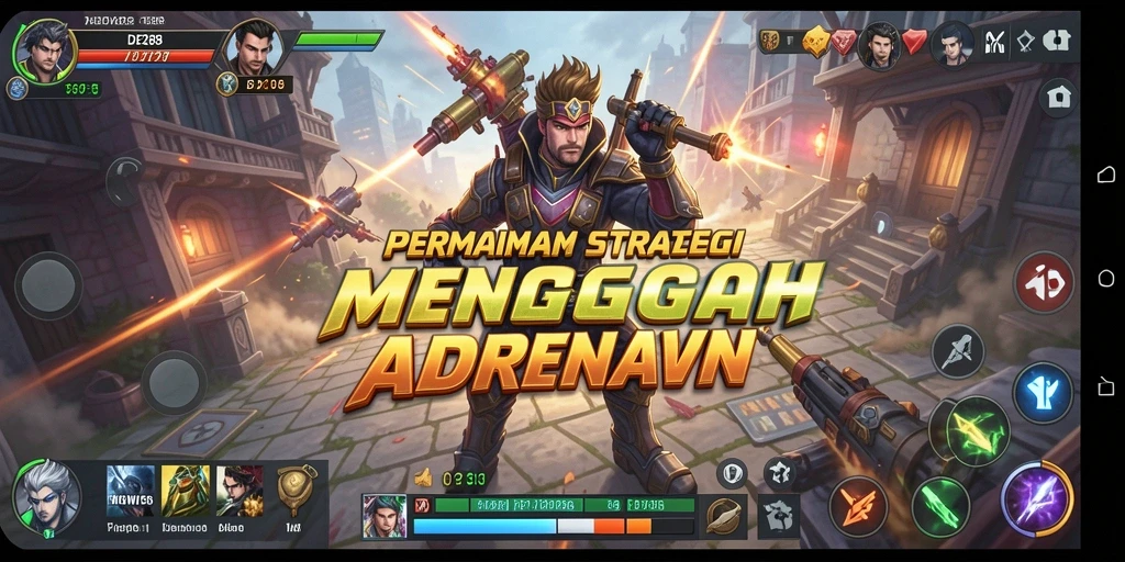 Tampilan menegangkan dari strategi permainan DEWI288.