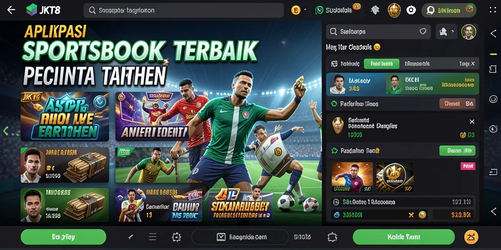 Tampilan gameplay JKT8 yang menarik dan interaktif.
