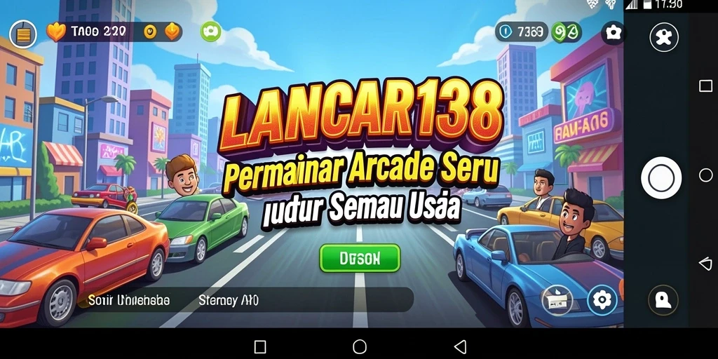 Screenshot menampilkan gameplay seru LANCAR138 dengan level menantang.