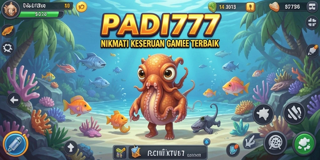 Screenshot gameplay PADI777 menunjukkan aksi dan kemajuan dalam game Idle.