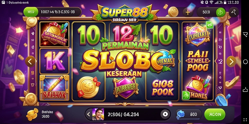 Screenshot gameplay darurat SUPER88 yang menyenangkan dan menarik.