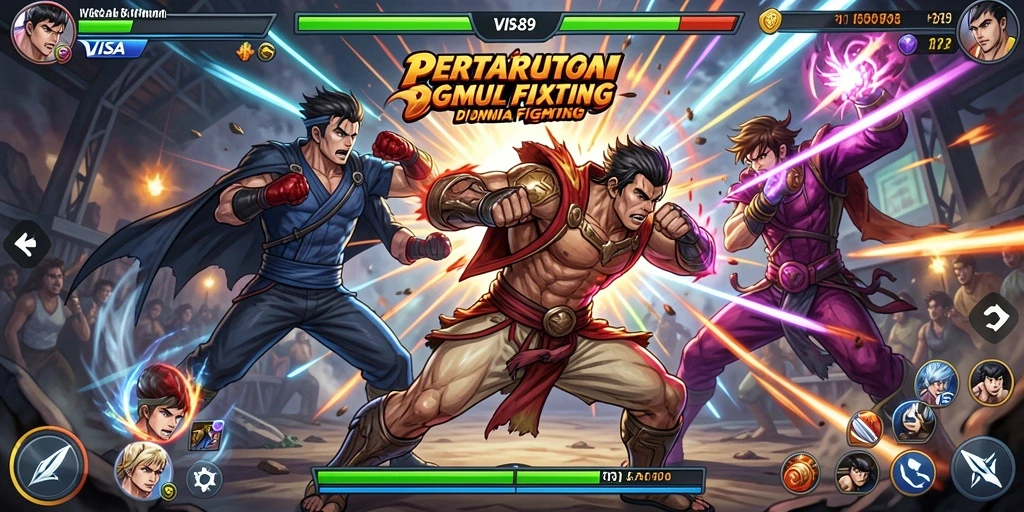 Tampilan dinamis pertarungan seru di VISA89.