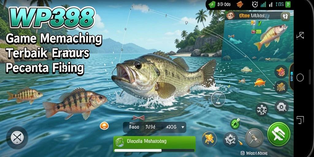 Screenshot gameplay WP888 menampilkan aksi memancing yang mendebarkan dan grafik yang memukau.
